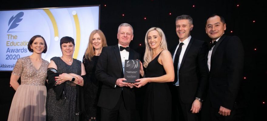 DCU Access to the Workplace wins Best Business and Third Level Institution Collaboration at the 2020 Education Awards